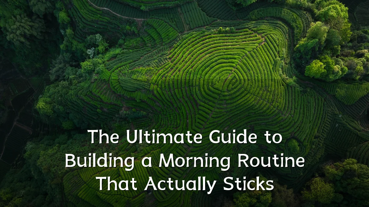 The Ultimate Guide to Building a Morning Routine That Actually Sticks