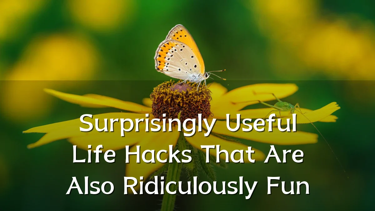Surprisingly Useful Life Hacks That Are Also Ridiculously Fun