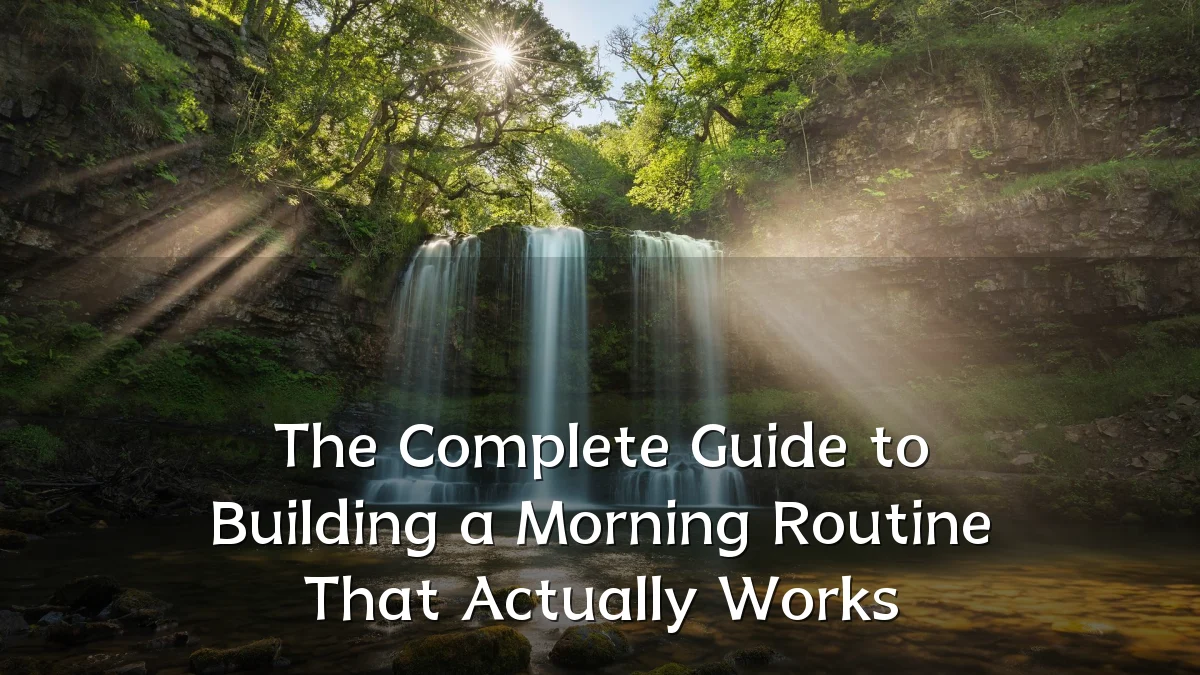 The Complete Guide to Building a Morning Routine That Actually Works
