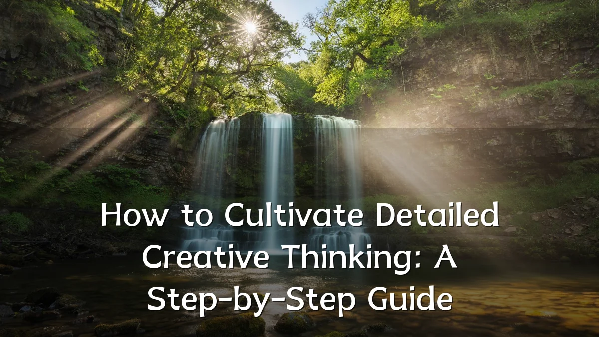 How to Cultivate Detailed Creative Thinking: A Step-by-Step Guide